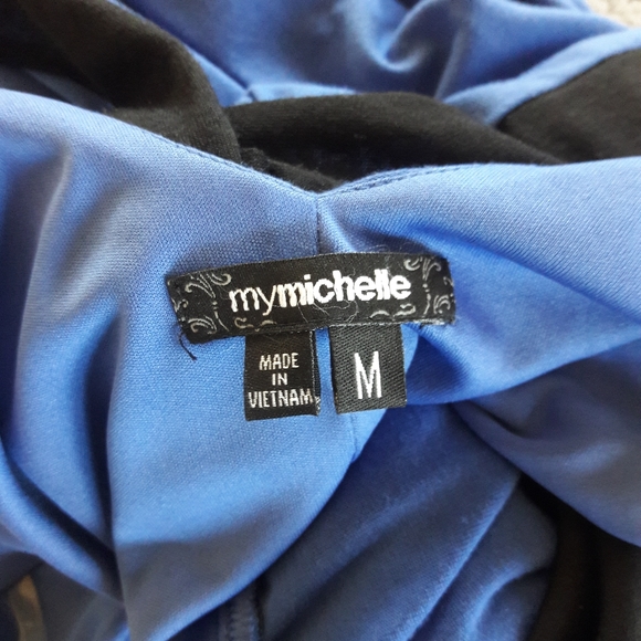 Blue & Black Dress - Picture 7 of 9